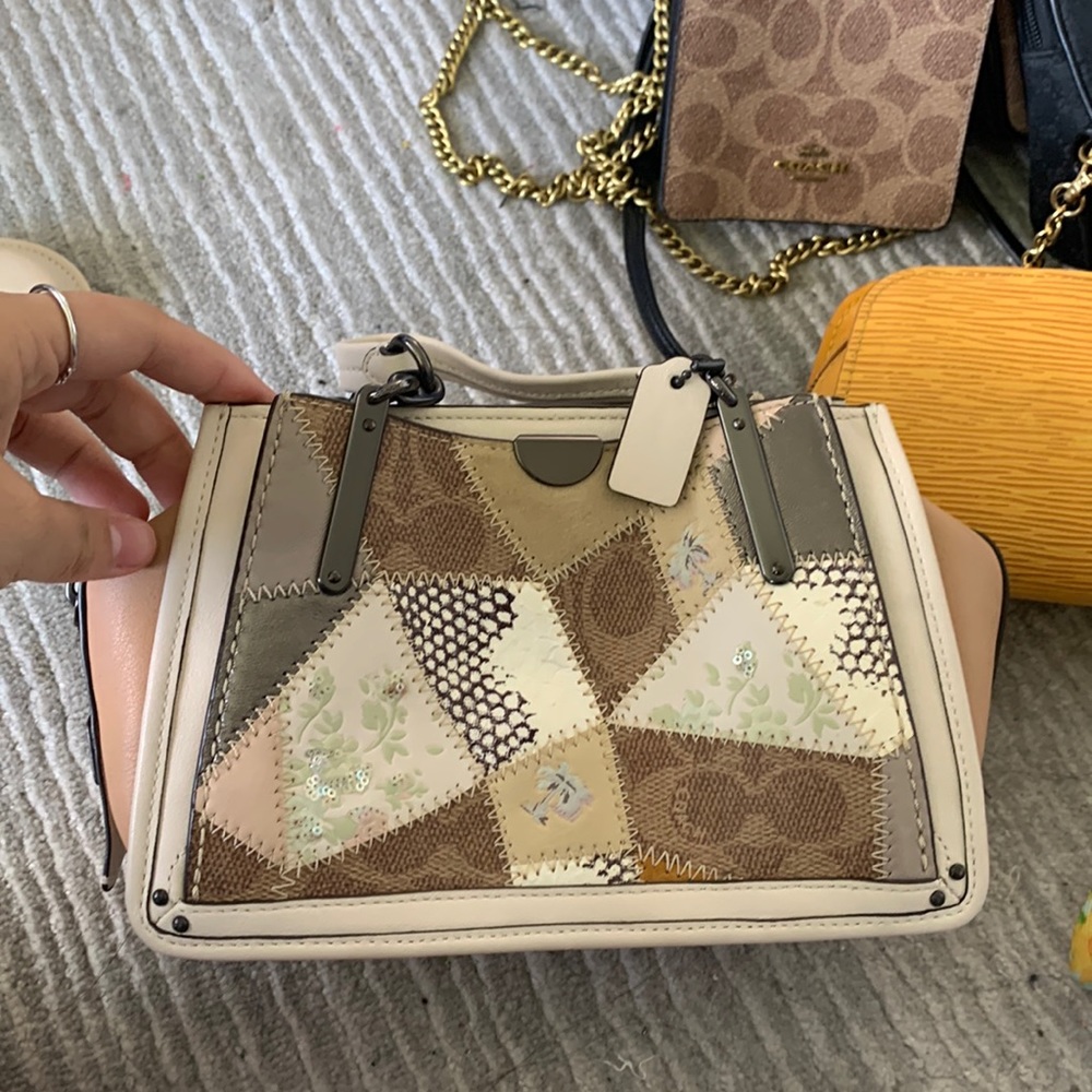 Coach crossbody bag. Limited edition runway collection.